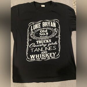 Luke Bryan Tour Tshirt 2015 Men’s Size Medium